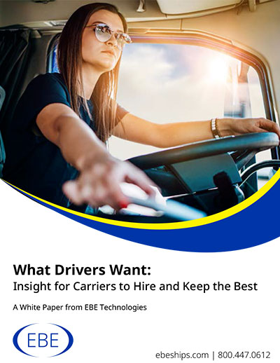 What Drivers Want: Insight for Carriers to Hire and Keep the Best