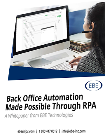 Back Office Automation Made Possible Through RPA