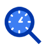 Search Icon with Clock